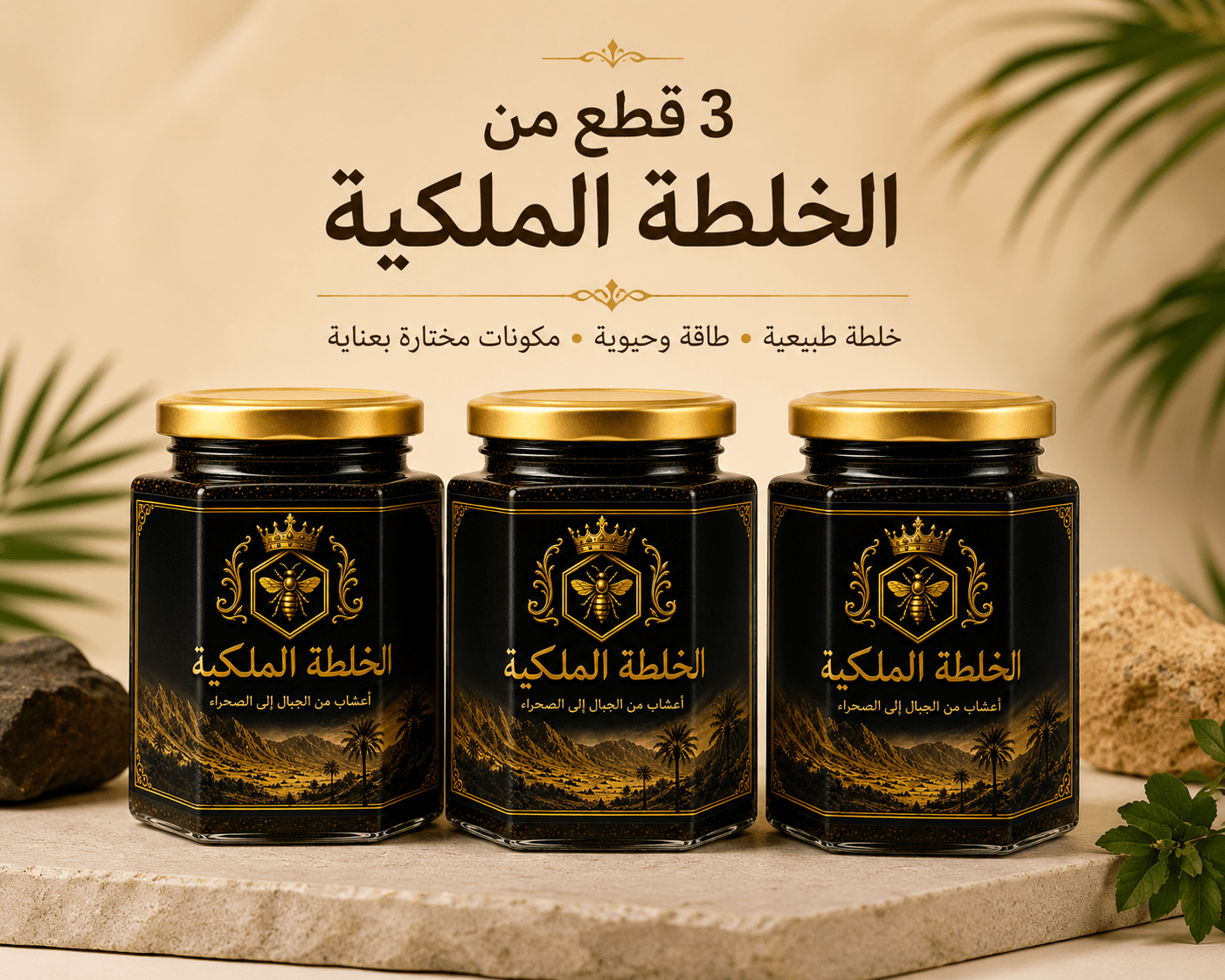 عرض خاص - 3 علب من الخلطة الملكية - kasbah collection